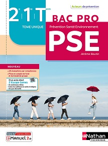 Pr&eacute;vention Sant&eacute; Environnement &ndash; Bac Pro [2de/1re/Tle] &ndash; Collection Acteurs de pr&eacute;vention &ndash; Ed. 2023
&nbsp;